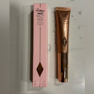 CHARLOTTE TILBURY BEAUTY LIGHT WAND IN PILLOW TALK ORIGINAL NIB